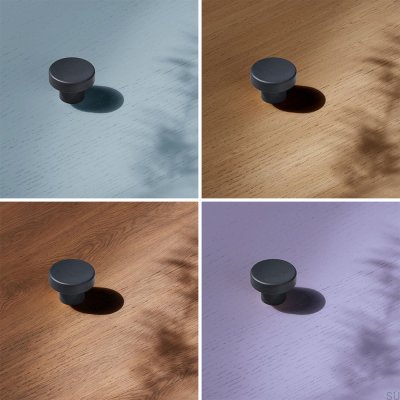 Circular 33 Metallmöbelknopf Deep Blue
