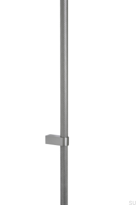 Möbelgriff Regular 2 L 1280 Stahl Silber Satin