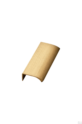 Edge Straight 100 Aluminium Dunkelgold Gebürstet Edge Straight 100 Aluminium Gebürstet Dunkelgold Gebürstet