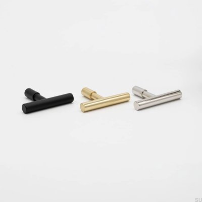 T-Bar Spira Möbelknopf, poliertes Nickel