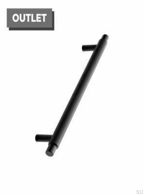 Manor 192 länglicher Möbelgriff Metall schwarz