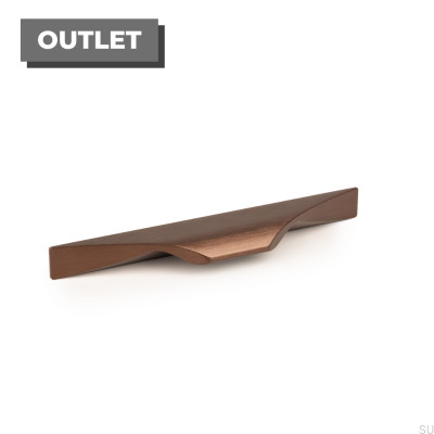 Länglicher Möbelgriff Brikk 140 Antike Bronze