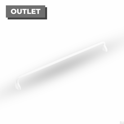 Möbellängsgriff Soft 192 Weiß Mat