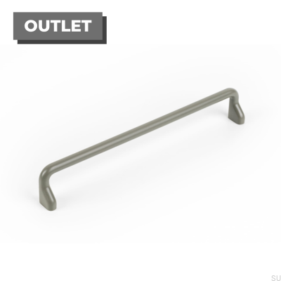 Langer Möbelgriff Soft 192 Graumatt