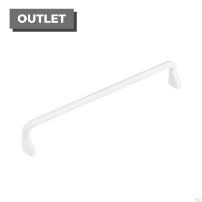 Möbellängsgriff Soft 320 Weiß Mat