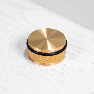Türstopper aus Messing mit Kreuz