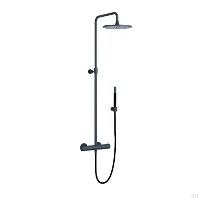 TVM7200-150 Duschset aus tiefblauem Messing