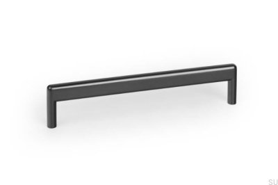 Beam 160 Metall Schwarz Titan Länglicher Möbelgriff