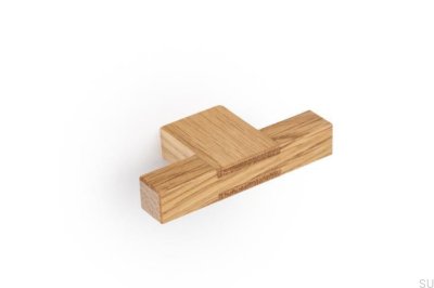 T-Bar Hako 76 Möbelknopf aus Holz und Eiche