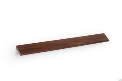 Cano 320 Länglicher Möbelgriff aus Holz, Walnuss