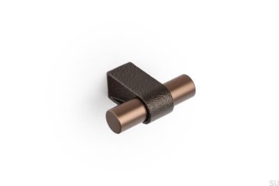 T-Bar Casey 60 Aluminium Möbelknopf Mattbraun
