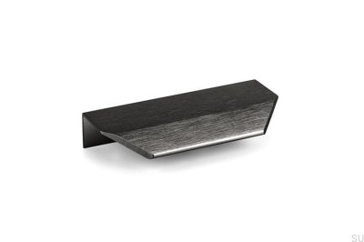 Vann 100 Aluminium Schwarz Titan Kante Möbelgriff 