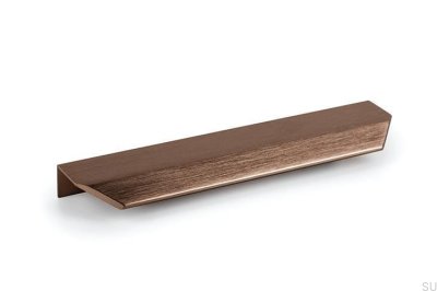 Vann 200 Edge Möbelgriff Aluminium Bronze gebürstet