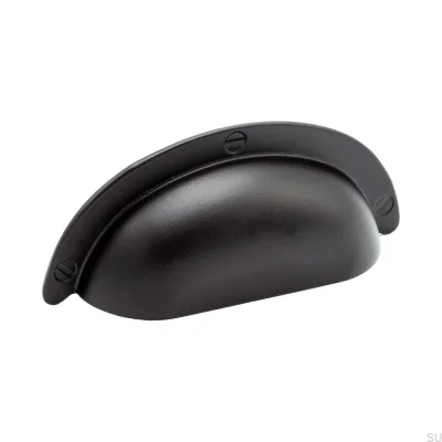 Schale Möbelgriffschale 3922 64 Metall Antik Schwarz