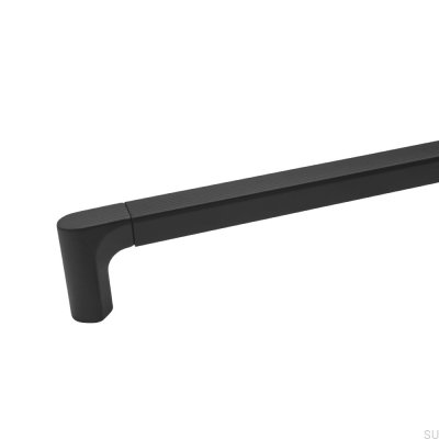 Aqua 1088 Metall Schwarz Länglicher Möbelgriff