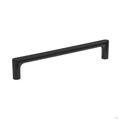 Vibe Plain 160 Möbelgriff aus Metall, mattschwarz