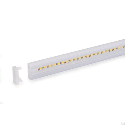 Sunup 2000 LED-Profil Aluminium Silber (inkl. Schrauben)