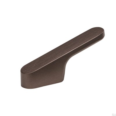 Vibe Plain Metall-Wandhalter Dunkelbraun