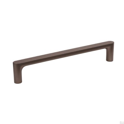 Vibe Grip 160 Metall Dunkelbraun Länglicher Möbelgriff