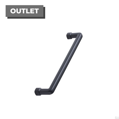 Langer Möbelgriff Equester 320 Schwarz Mat