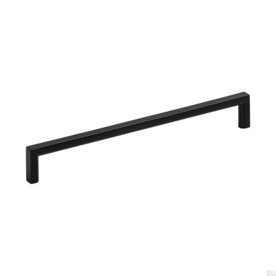 Langer Möbelgriff Soft 192 Metal Black