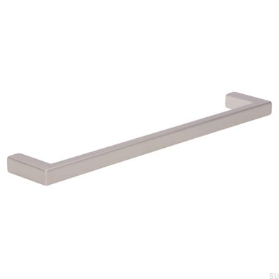Länglicher Möbelgriff 2108 160 Metall Silber Matt