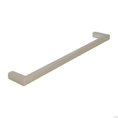 Länglicher Möbelgriff 2108 192 Metall Silber Matt