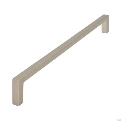 Länglicher Möbelgriff 2108 224 Metall Silber Matt