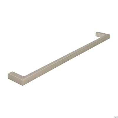 Länglicher Möbelgriff 2108 224 Metall Silber Matt