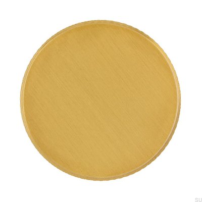Möbelknopf 2464 33 Aluminium Gebürstetes Gold