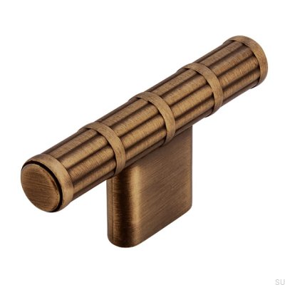 T-Bar 2607 69 Möbelknopf aus Metall in Antik-Gold