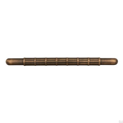 Länglicher Möbelgriff 2608 160 Metall Antik Gold