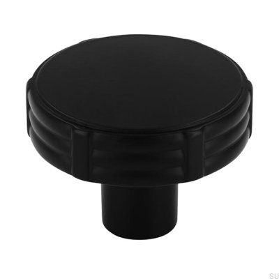 Möbelknopf 2612 35 Metall Mattschwarz