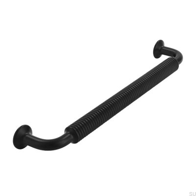 Länglicher Möbelgriff 2630 160 Metall Mattschwarz