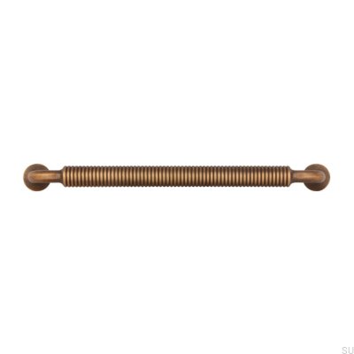 Länglicher Möbelgriff 2630 160 Metall Antik Gold