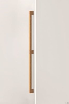 Hako Big 960 Holz-Eiche, einseitiger, verlängerter Möbelgriff