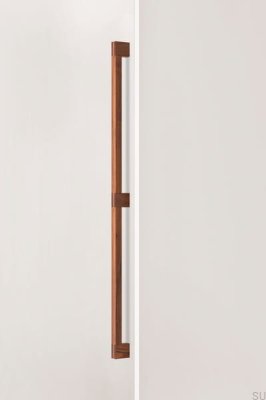 Hako Big 960 Möbelgriff aus Holz, Walnuss, länglich