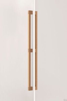 Hako Big 960 Möbelgriff aus Holz-Eiche, länglich