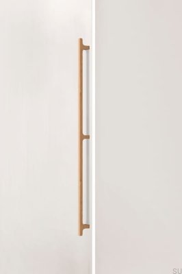 Hinoki Wood Big 832 Holz Eiche Länglicher Möbelgriff