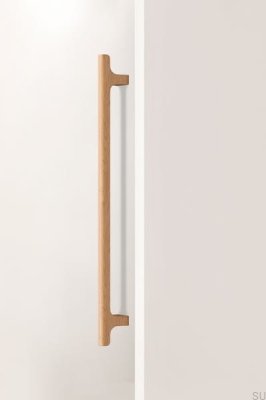 Hinoki Wood Big 416 Holz Eiche Länglicher Möbelgriff