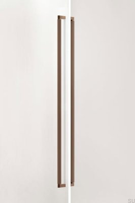 Möbelgriff Brooklyn Big 1056 Aluminium braun gebürstet doppelseitig