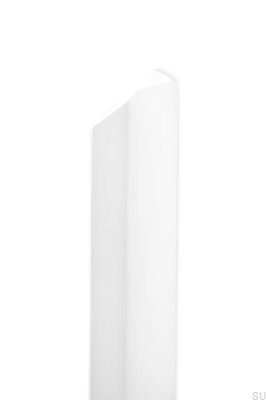 Möbelgriff Vann 1200 Edge, Aluminium, mattweiß