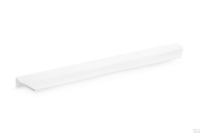 Möbelgriff Vann 350 Edge, Aluminium, mattweiß