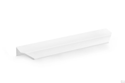 Möbelgriff Vann 200 Edge, Aluminium, mattweiß