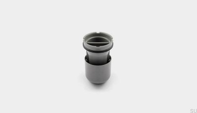 Abnehmbarer Siphon für Eckablauf