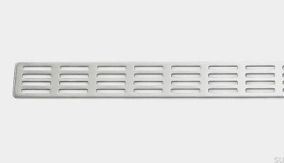 Ablaufrost ClassicLine Stripe 760 Gebürsteter Stahl