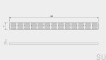 16050900--Ruszt-do-odpływu-ClassicLine-Stripe-860-Stalowy-Szczotkowany-Unidrain-Skandynawskie-Uchwyty_2