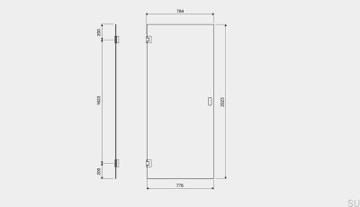 GlassLine 800 Duschtüren