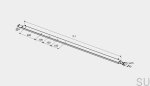 53101203--Szyna-górna-GlassLine-Lewa-Stalowa-Szczotkowana-Unidrain-Skandynawskie-Uchwyty_2