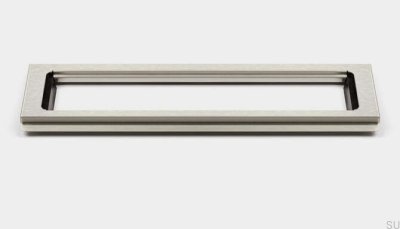 Rahmen für freistehenden Ablauf ClassicLine 300 8 Stahl gebürstet